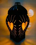 glamour-serce-3d-czarne-stan-nowy
