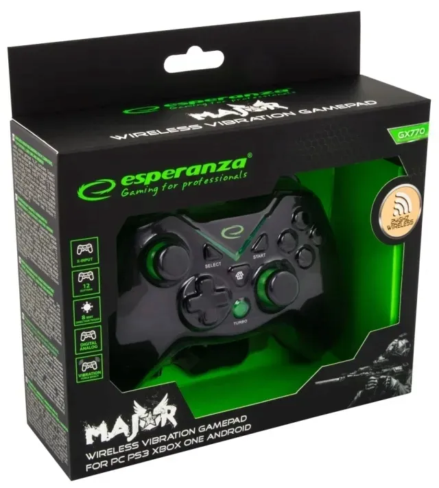 esperanza-gamepad-bezprzewodowy-pc-ps3-xbox-one-stan-nowy