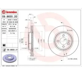 brembo-tarcza-hamulcowa-276x22-v-mini-mini