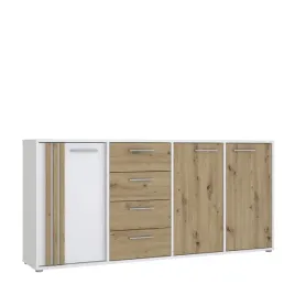 komoda-180-cm-z-szufladami-duza-biala-dab-lamele-loft-nowoczesna-do-salonu