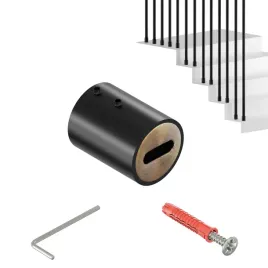 uchwyt-balustrady-tralki-mocowanie-slupka-harfa-r-fi-25mm-czarny-mat