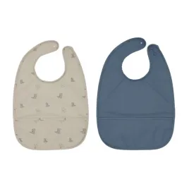 sliniaki-materialowe-z-kieszonka-dla-niemowlat-zestaw-2-szt-zapinane-oyoy