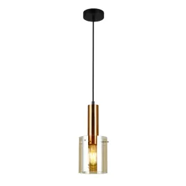 lampa-wiszaca-mosiezna-szklany-zloty-klosz-punktowa-nad-stol-blat-italux