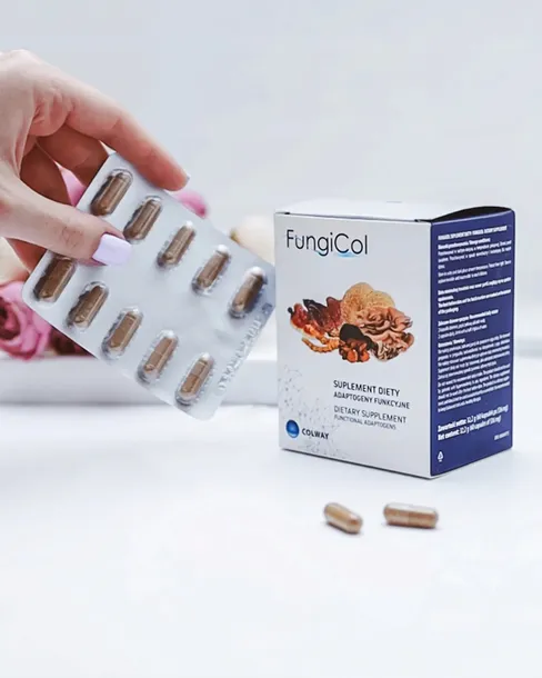 fungicol-colway-60-kaps-kordyceps-ganoderma-reishi-cechy-dodatkowe-bezalkoholowy-bez-cukru-bezglutenowy-bez-jodu-bez-kazeiny-bez-laktozy-bezpieczny-dla-kobiet-karmiacych-bezpieczny-dla-kobiet-w-ciazy-bezzapachowy-chronic-przed-swiatlem-czysty-bez-dodatkow-wegetarianski