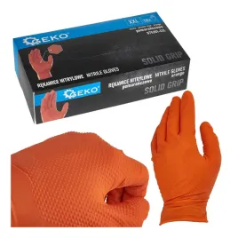 rekawiczki-nitrylowe-ochronne-wzmocnione-solid-grip-pomaranczowe-xxl-geko