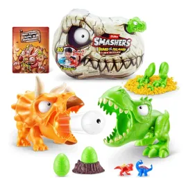 smashers-dino-island-mini-t-rex-battles-playset-by-zuru-boys-dinosaur-battl
