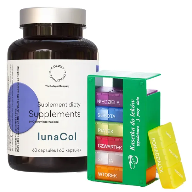 LunaCol Colway Lunazyna+ Lizozym+ Beta-D-Glukan 60 kaps. + GRATIS