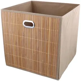 pojemnik-organizer-skladany-31cm-bambus-pp-bezowy