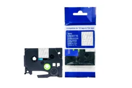 tasma-do-brother-tze125-przezroczysta-bialy-nadruk-tze-125-9mm-tz-125