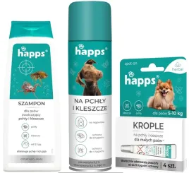 zestaw-na-kleszcze-i-pchly-szampon-krople-spray-do-legowisk-happs-maly