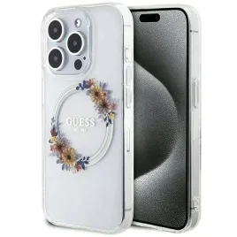 etui-guess-flowers-wreatch-do-magsafe-na-iphone-15-pro-przezroczyste