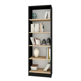 regal-na-ksiazki-z-polkami-czarny-5-polek-60-cm-zabawki-segregatory-biuro