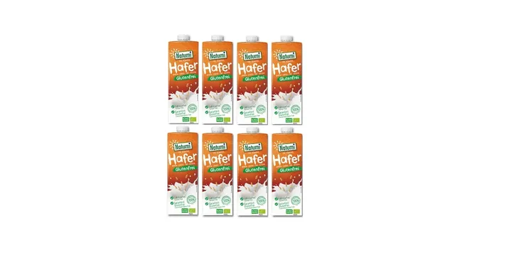 Napój owsiany bezglutenowy BIO Natumi 1L x 8 szt mleko roślinne wegańskie