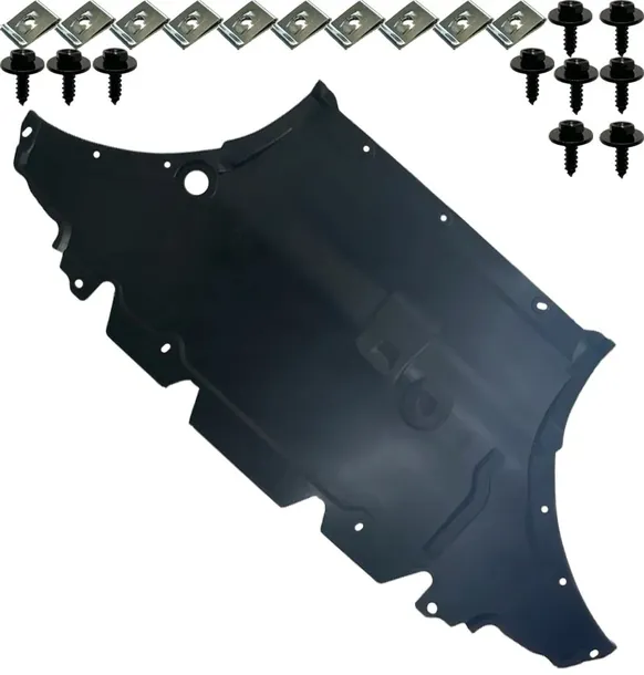 Osłona silnika dolna Audi A4 B8 A5 8T 2007-2016 HDPE + spinki