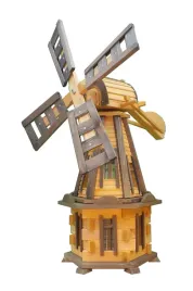 wiatrak-ogrodowy-wiatraki-drewniany-100cm-do-ogrodu-z-drewna-produkt-polski