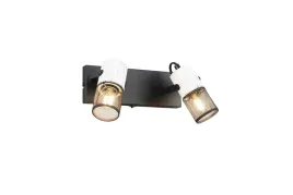 kinkiet-scienny-reflektor-z-wlacznikiem-czarny-bialy-industrialny-2pkt-trio
