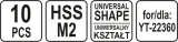 kpl-ostrzy-do-gratownika-10cz-yato-waga-z-opakowaniem-0-035-kg