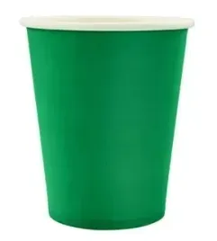 kubki-kubeczki-papierowe-250-ml-6-szt-zielone-ciemne-jednorazowe-urodziny