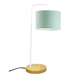 lampka-nocna-biurkowa-do-czytania-mietowa-lampa-z-abazurem-led-e27-modna