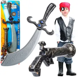 szabla-piracka-rewolwer-maly-pirat-odgrywanie-rol-zestaw-pirata-karnawal