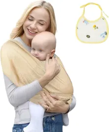 chusta-do-noszenia-niemowlat-elastyczne-nosidelko-sliniaczek-0-20kg-zestaw