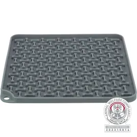 taca-na-przysmaki-lick-n-snack-dla-psa-ciemnoszara-silikon-20-x-20-cm