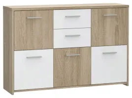 komoda-do-salonu-quadro-qdrk17-minimalistyczny-design-dab-sonoma-bialy