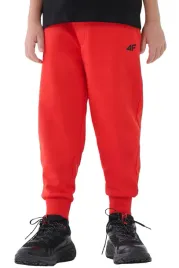 wygodne-spodnie-dzieciece-dresowe-4f-joggery-chlopiece-czerwone-r-146