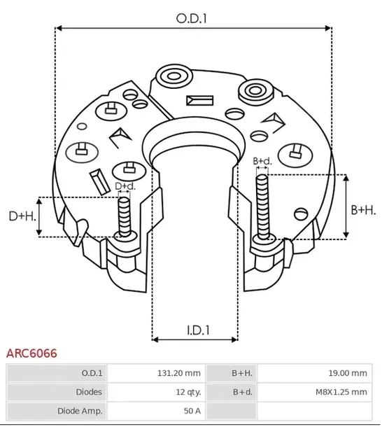 prostownik-alternator-as-pl-arc6066-numery-katalogowe-zamiennikow-a-z-meisterteile-azmt-49-036-1141