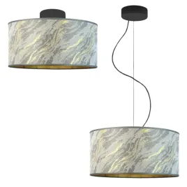 lampa-sufitowa-zyrandol-lampa-wiszaca-abazur-zwis-led-e27-blues-szara-40cm