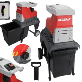 dedra-rozdrabniacz-elektryczny-do-galezi-frezowy-rebak-2800w-samozasysajacy