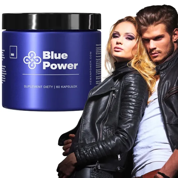 Blue Power 60 Kaps. - Sprawność Seksualna i Pożądanie - HE MAN POWER