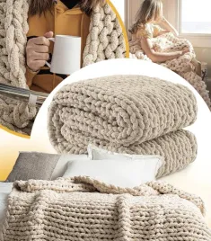 koc-z-dzianiny-80-x-100-bezowy-narzuta-szenilowa-pleciona-miekka-gruba-ozdo