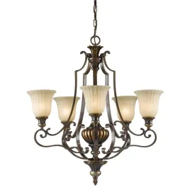 zyrandol-klasyczny-dekoracyjny-vintage-retro-brazowy-5-pkt-68-cm-feiss