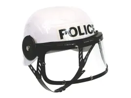 bialy-kask-policjanta-zapakowany-w-siatce-bal-karnawal-przebranie