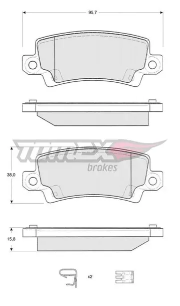 klocki-ham-toyota-corolla-numer-katalogowy-czesci-tx-13-75