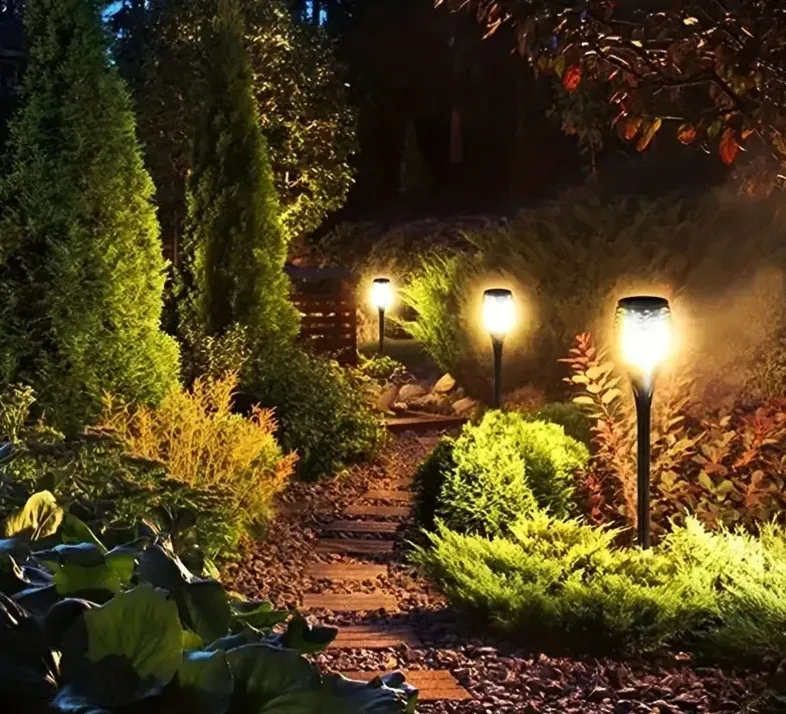 lampa-solarna-pochodnia-lampki-solarne-do-ogrodu-ogrodowe-led-stan-nowy