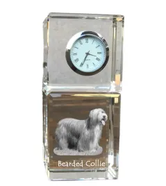 bearded-collie-highland-collie-krysztalowy-zegarek-ze-zdjeciem-zdjecie