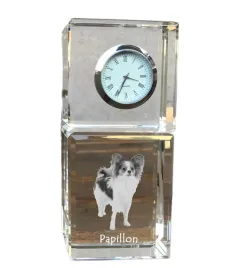 papillon-spaniel-kontynentalny-krysztalowy-zegarek-ze-zdjeciem-zdjecie