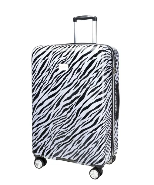Walizka Duża Podróżna Na Kółkach Twarda ABS PUCCINI Zebra ABS015A-10
