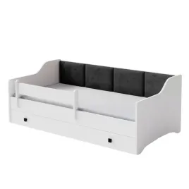 lozko-dzieciece-z-panelami-tapicerowanymi-eryk-160x80-z-szuflada-materac