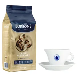 kawa-na-prezent-borbone-crema-superiore-1kg-z-filizanka-dla-babci-i-dziadka