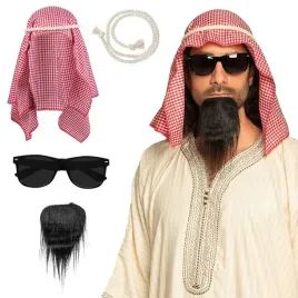 stroj-arab-szejk-zestaw-przebranie-turban-okulary-broda