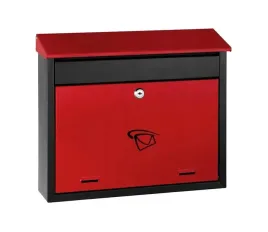 skrzynka-na-listy-340-400-100mm-czarno-czerwona-a4