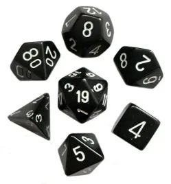 kosci-rpg-matowe-czarne-zestaw-7-szt