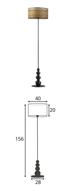 lampa-stojaca-podlogowa-abazur-led-e27-do-salonu-stan-nowy