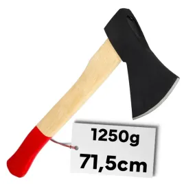 siekiera-do-drewna-125-kg-toporek-z-drewnianym-trzonkiem-1250g-715-cm