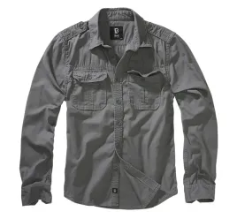 koszula-brandit-vintage-shirt-longsleeve-charcoal-grey-7xl