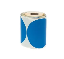 naklejki-etykiety-okragle-90mm-500szt-niebieskie