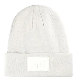 czapka-zimowa-unisex-beanie-4f-u433-zlamana-biel-rozm-uniwersalny